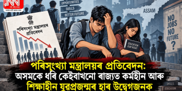পৰিসংখ্যা মন্ত্ৰালয়ৰ প্ৰতিবেদন: অসমকে ধৰি কেইবাখনো ৰাজ্যত কৰ্মহীন আৰু শিক্ষাহীন যুৱপ্ৰজন্মৰ হাৰ উদ্বেগজনক