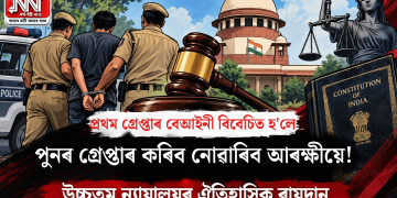 প্ৰথম গ্ৰেপ্তাৰ বেআইনী বিবেচিত হ’লে পুনৰ গ্ৰেপ্তাৰ কৰিব নোৱাৰিব আৰক্ষীয়ে! উচ্চতম ন্যায়ালয়ৰ ঐতিহাসিক ৰায়দান