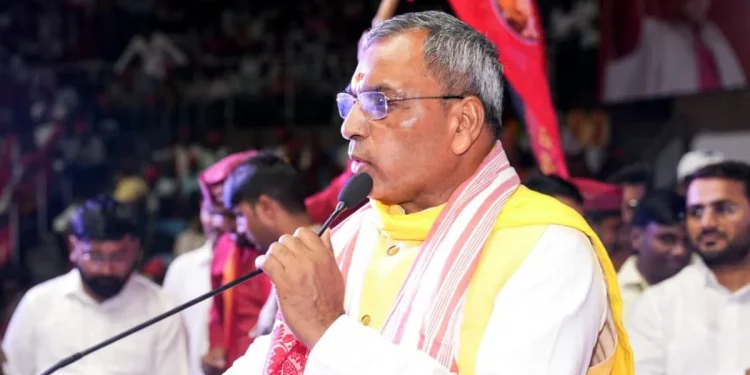 পৃথক ৰাজ্যৰ দাবী তুলিলে উত্তৰ প্ৰদেশৰ যোগী চৰকাৰৰ মন্ত্ৰী ওমপ্ৰকাশ ৰাজভৰে। ফটোঃ সংগ্ৰহীত।