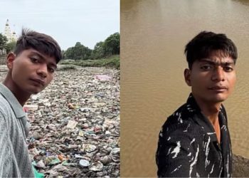 এগৰাকী ২০ বছৰীয়া যুৱকৰ হাতত পুনৰ প্ৰাণ পাই উঠিল এখন নদী