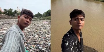 এগৰাকী ২০ বছৰীয়া যুৱকৰ হাতত পুনৰ প্ৰাণ পাই উঠিল এখন নদী