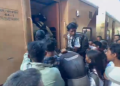 প্ৰতিবাদলৈ কিয় ইমান বাধা? শিৱসাগৰ ৰে’ল ষ্টেচনত বানপীড়িতক ৰোধৰ অভিযোগ