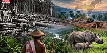 কাজিৰঙাৰ আত্মাক হত্যাৰ ষড়যন্ত্ৰ নেকি? কৰ্পোৰেটৰ আগ্ৰাসনত নিজ মাতৃভূমিতে অস্তিত্বৰ সংকটত থলুৱা