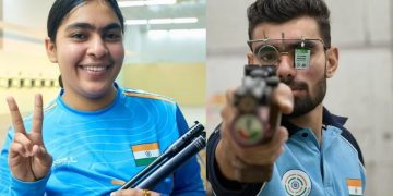 এছিয়ান গেমছত ভাৰতৰ দ্বিতীয়টো সোণ! ১০ মিটাৰ এয়াৰ পিষ্টলত ইতিহাস ৰচিলে সুৰুচি আৰু কমলজিতে
