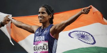 ৪২ বছৰৰ অন্তত ভংগ পি টি উষাৰ অভিলেখ! এছিয়ান গেমছত ইতিহাস ৰচি ব্ৰঞ্জৰ পদক জয় বিদ্যা ৰামৰাজৰ