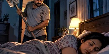 ১২ বছৰৰ সংসাৰৰ ভয়ংকৰ পৰিণতি : পৰকীয়া প্ৰেমৰ সন্দেহত শুই থকা অৱস্থাত পত্নীৰ শিৰচ্ছেদ কৰিলে স্বামীয়ে