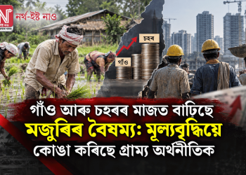 গাঁও আৰু চহৰৰ মাজত বাঢ়িছে মজুৰিৰ বৈষম্য: মূল্যবৃদ্ধিয়ে কোঙা কৰিছে গ্ৰাম্য অৰ্থনীতিক