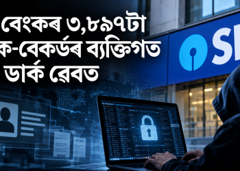 ষ্টেট বেংকৰ ৩,৮৯৭টা গ্ৰাহক-ৰেকৰ্ডৰ ব্যক্তিগত তথ্য ডাৰ্ক ৱেবত