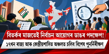 বিতৰ্কৰ মাজতেই নিৰ্বাচন আয়োগৰ ডাঙৰ পদক্ষেপ! ১৭খন ৰাজ্য আৰু কেন্দ্ৰীয়শাসিত অঞ্চলত চলিব বিশেষ পুনৰ্নিৰীক্ষণ