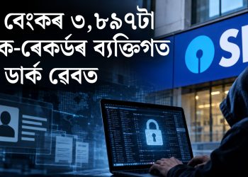 ষ্টেট বেংকৰ ৩,৮৯৭টা গ্ৰাহক-ৰেকৰ্ডৰ ব্যক্তিগত তথ্য ডাৰ্ক ৱেবত
