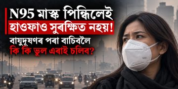 N95 মাস্ক পিন্ধিলেই হাওফাও সুৰক্ষিত নহয়! বায়ুদূষণৰ পৰা বাচিবলৈ কি কি ভুল এৰাই চলিব?
