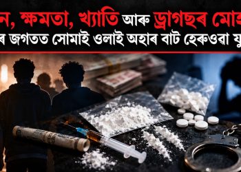 ধন, ক্ষমতা, খ্যাতি আৰু ড্ৰাগছৰ মোহ : অপৰাধৰ জগতত সোমাই ওলাই অহাৰ বাট হেৰুওৱা যুৱ প্ৰজন্ম