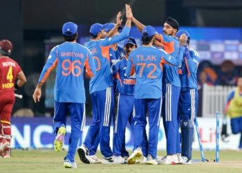 অভিষেকৰ বিস্ফোৰক ইনিংছ, অৰ্শদীপৰ ৩ উইকেটেৰে ৱেষ্ট ইণ্ডিজৰ বিৰুদ্ধে তৃতীয় টি-২০ত জয়ী ভাৰত