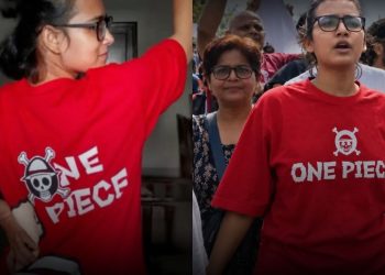 ইণ্ডোনেছিয়া আৰু নেপাল কঁপাই এইবাৰ ভাৰত পালেহি ‘ৱান পীচ’ৰ পতাকা! এনিমেৰ এটা চিহ্ন কিদৰে হ’ল আন্দোলনৰ নতুন অস্ত্ৰ?