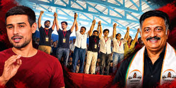 “জ্ঞানেশ কুমাৰ গাদী এৰক!” বেংগালুৰুত চিজেপিৰ প্ৰতিবাদত ধ্ৰুৱ ৰাঠী আৰু প্ৰকাশ ৰাজ