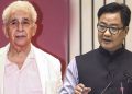 ‘দিমাগী নক্সাল’ বিতৰ্ক! ছাত্ৰৰ সপক্ষে থিয় দিয়া নাছিৰুদ্দিন শ্বাহক ‘বিপজ্জনক’ আখ্যা কেন্দ্ৰীয় মন্ত্ৰীৰ