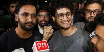 ৭ দিনীয়া কাৰাবাসৰ অন্তত মুকলি আকাশৰ তলত চিজেপি নেতা সৌৰভ দাস আৰু আশুতোষ ৰাংকা