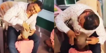শ্ৰেণীকোঠাতে গানৰ আড্ডা! ছাত্ৰৰ তকলা মূৰত তবলা বজাই নিজৰ বিপদ মাতি আনিলে শিক্ষকে